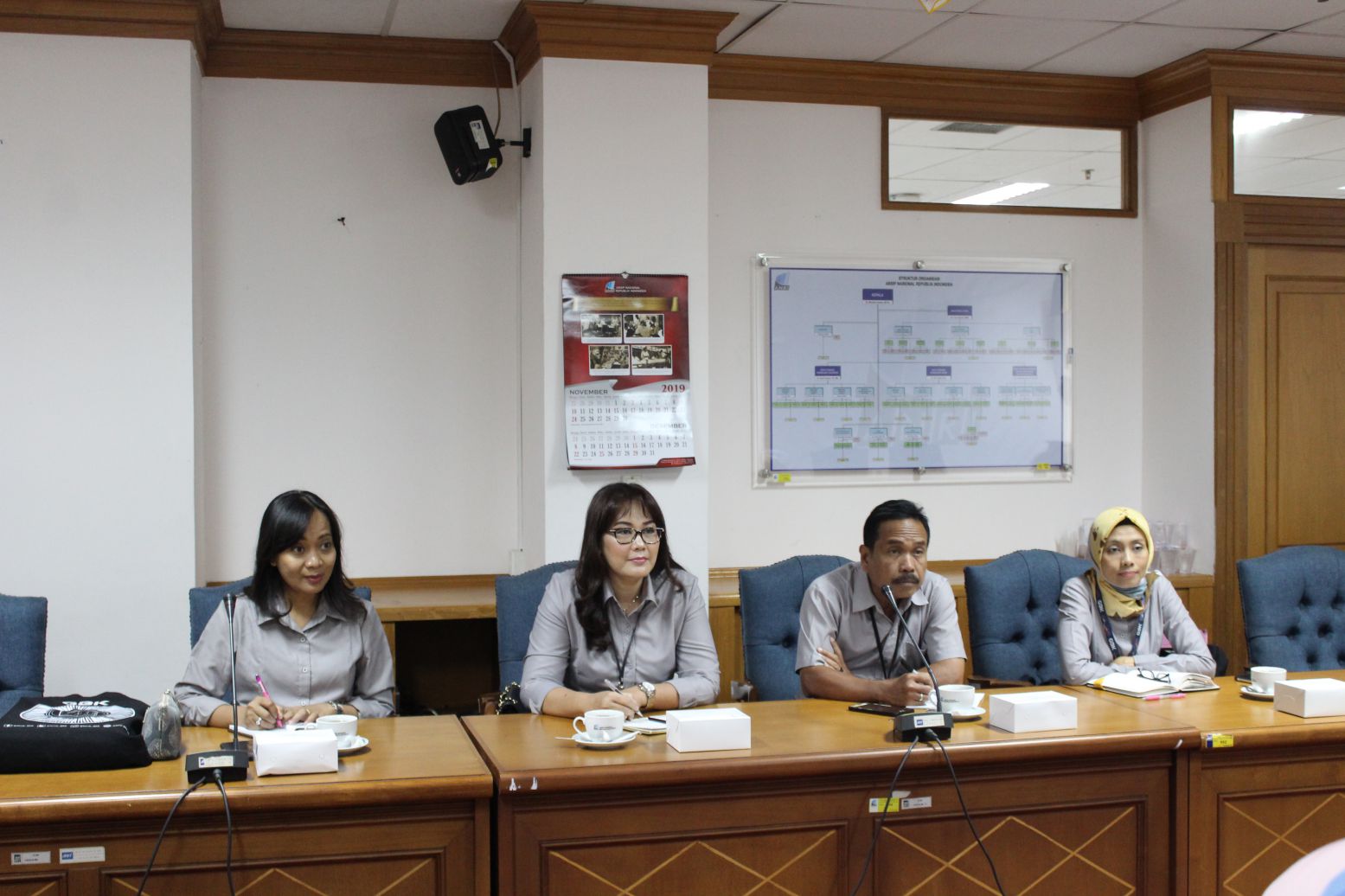 Audiesi Pengurus Pusat Pengelolaan Komplek Gelora Bung Karno (PPKGBK) ke ANRI
