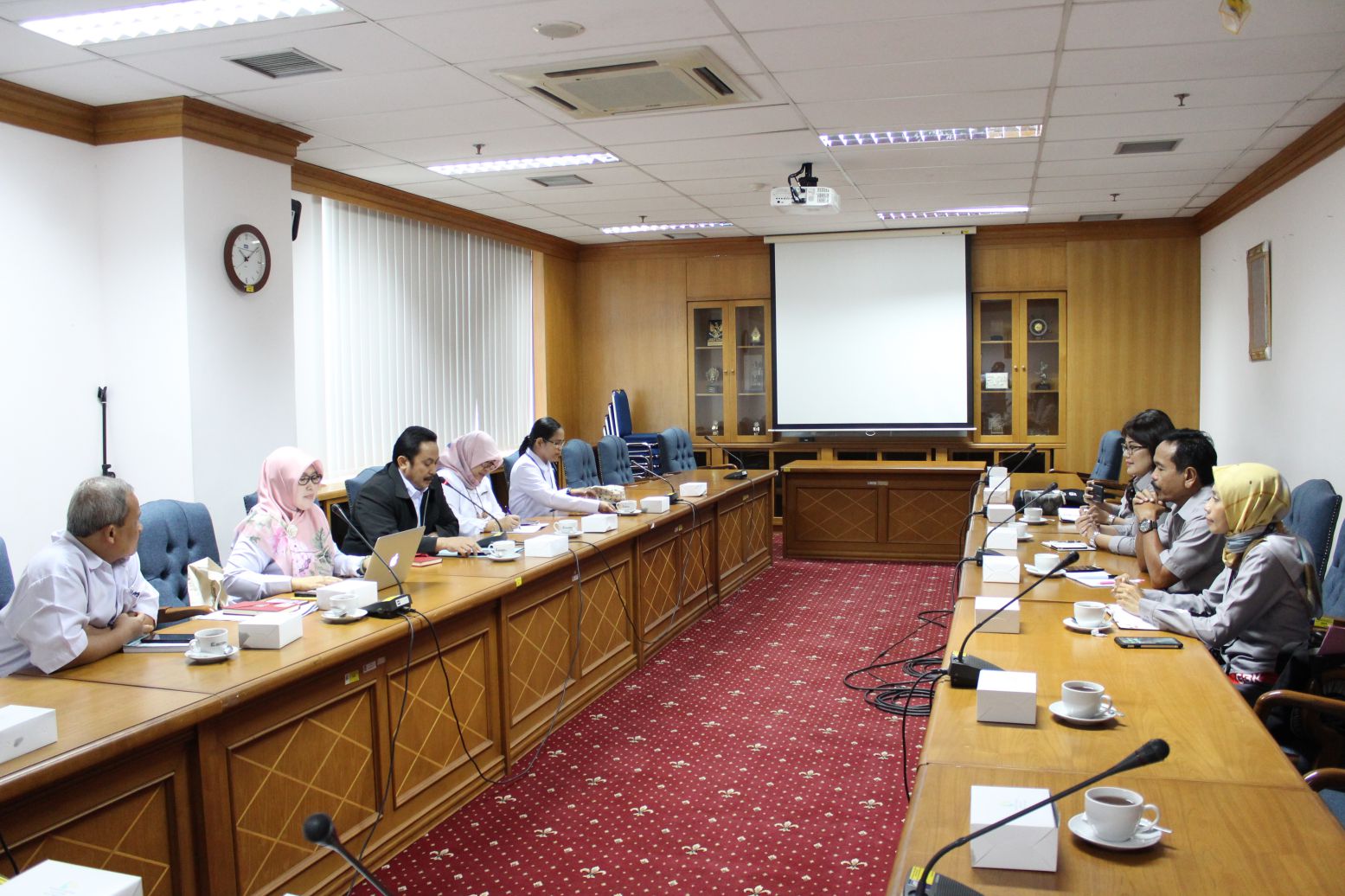 Audiesi Pengurus Pusat Pengelolaan Komplek Gelora Bung Karno (PPKGBK) ke ANRI