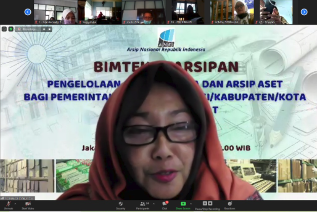 ANRI Selenggarakan Bimtek Pengelolaan Arsip Terjaga dan Arsip Aset Bagi Pemerintah Daerah se-Sumatera Barat