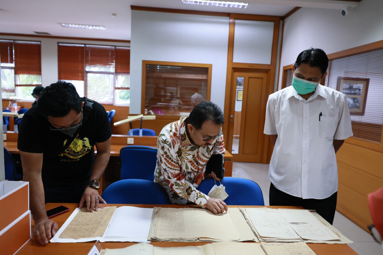 Kumpulkan Dokumen Sejarah, Sultan Banjar Kunjungi ANRI