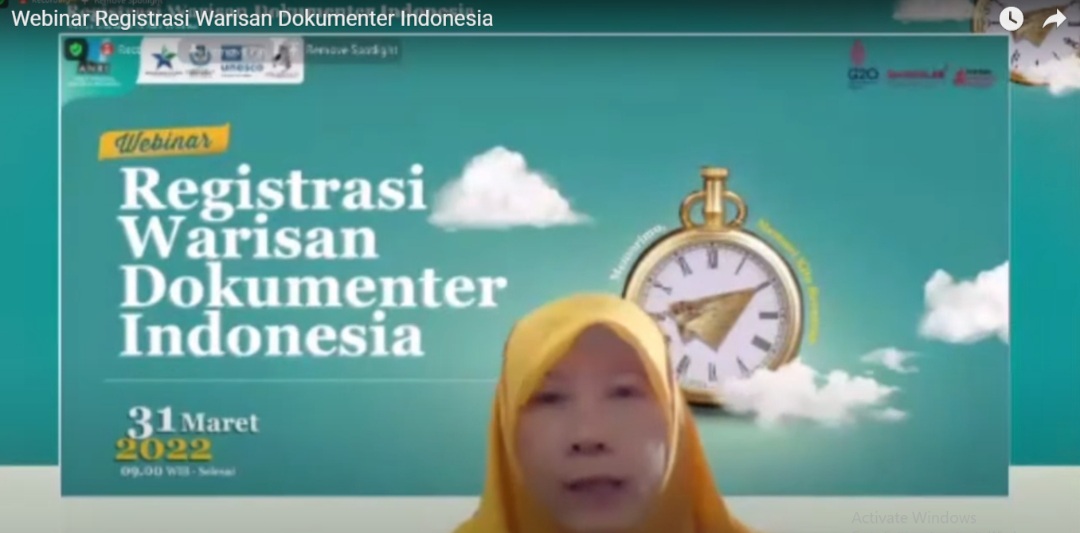 Seminar Registrasi Warisan Dokumenter Indonesia: Memorimu, Memori Kita Bersama