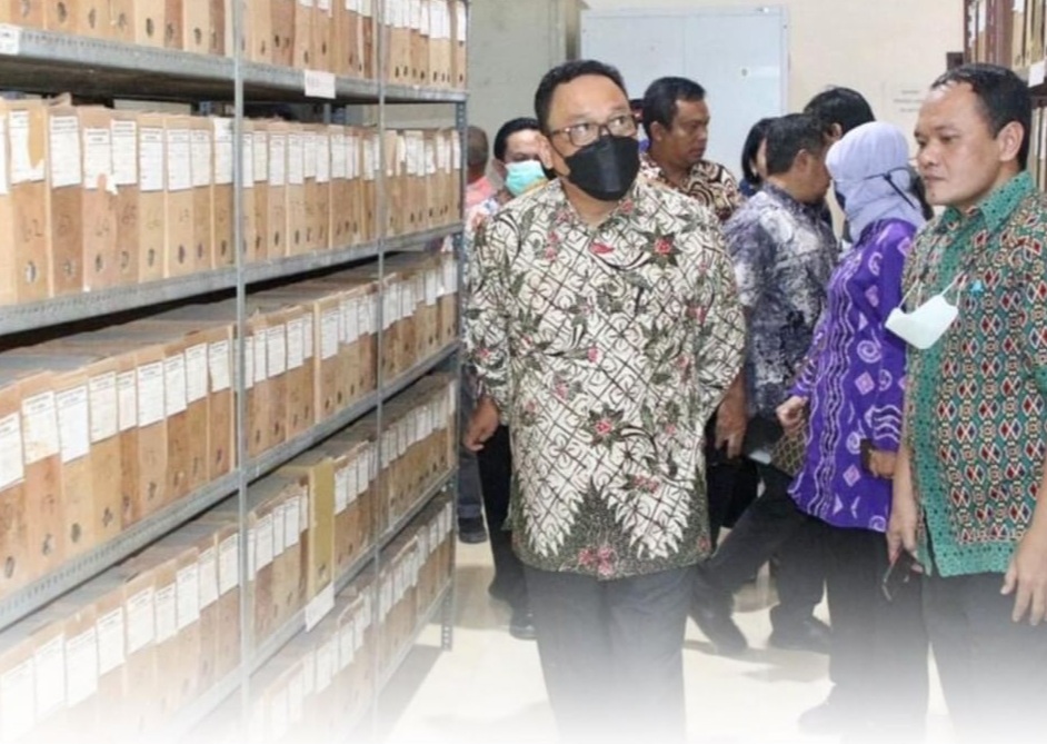 Kepala ANRI Meninjau Pengelolaan Arsip di Depo Arsip Kota Medan