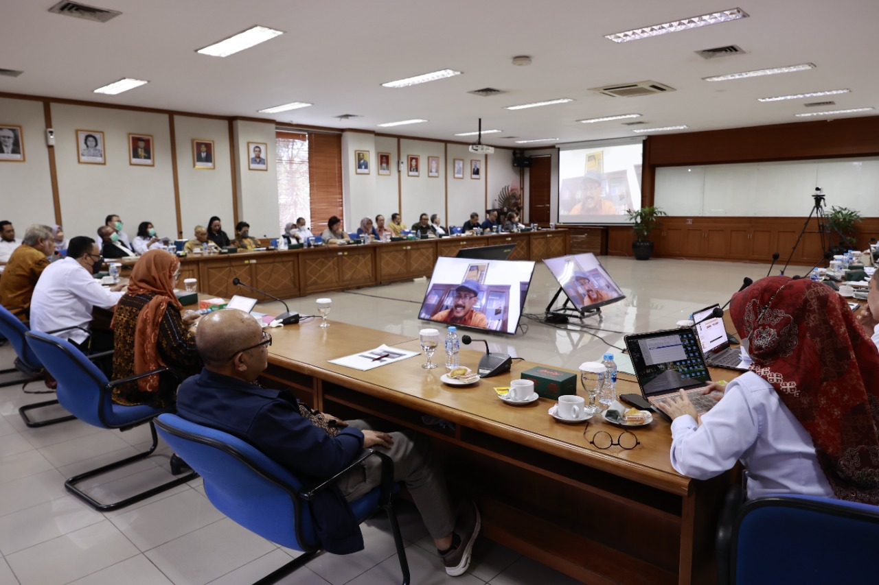 Tingkatkan Kolaborasi, ANRI Selenggarakan Rapat Evaluasi dan Program Kerja Komite Nasional MoW Indonesia Tahun 2022-2023
