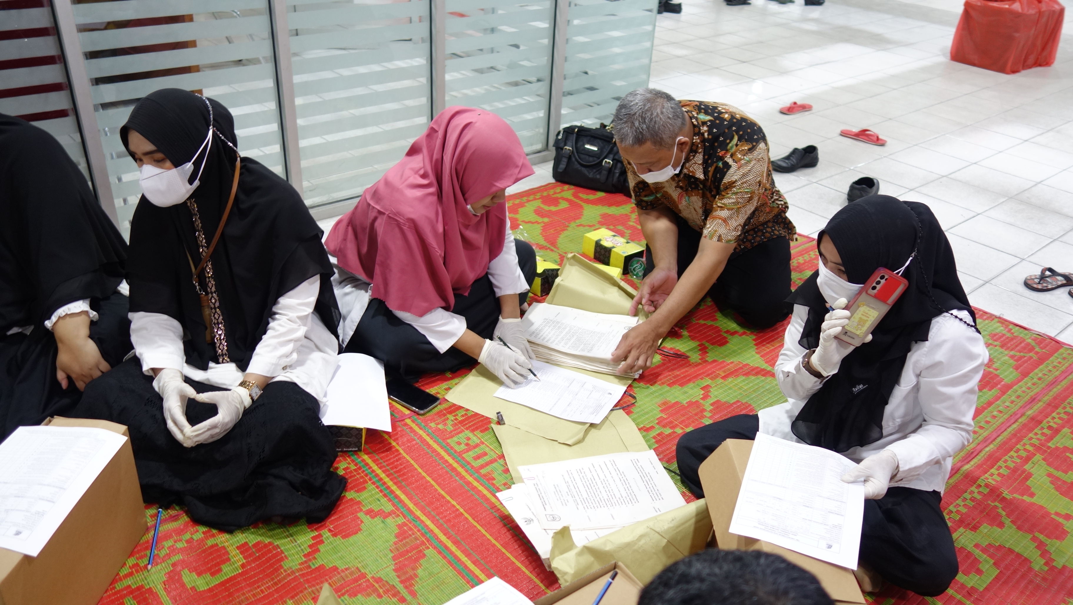 Direktorat Preservasi Laksanakan Penilaian Risiko Kerusakan Arsip Statis di Riau