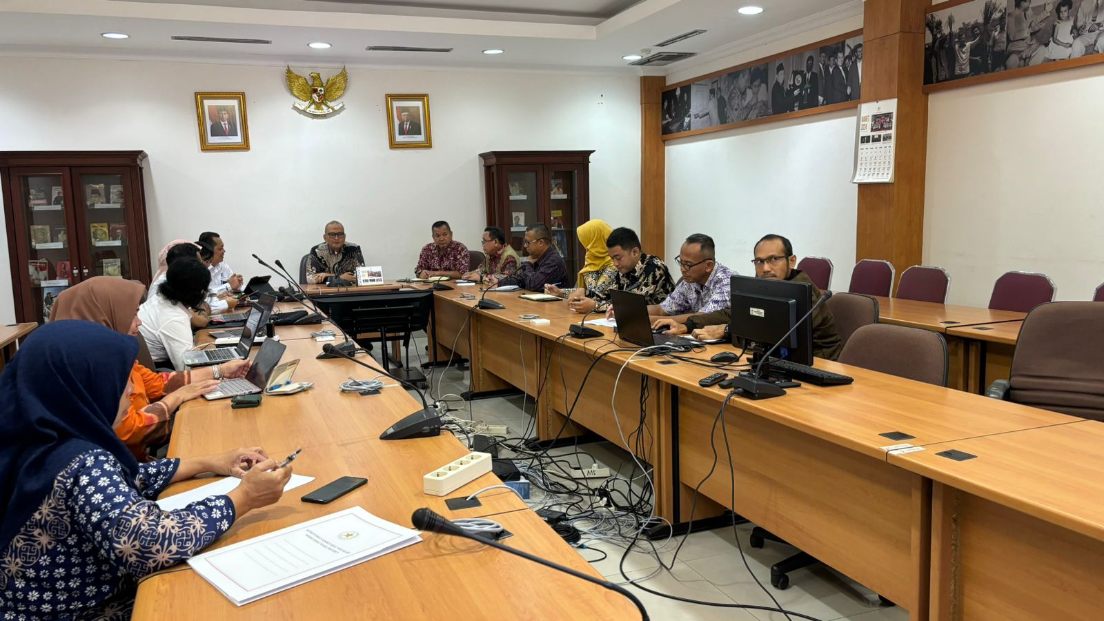 Merintis Memori Kolektif Bangsa Wakil Presiden Indonesia, Pusdipres ANRI Berkoordinasi dengan Setwapres RI