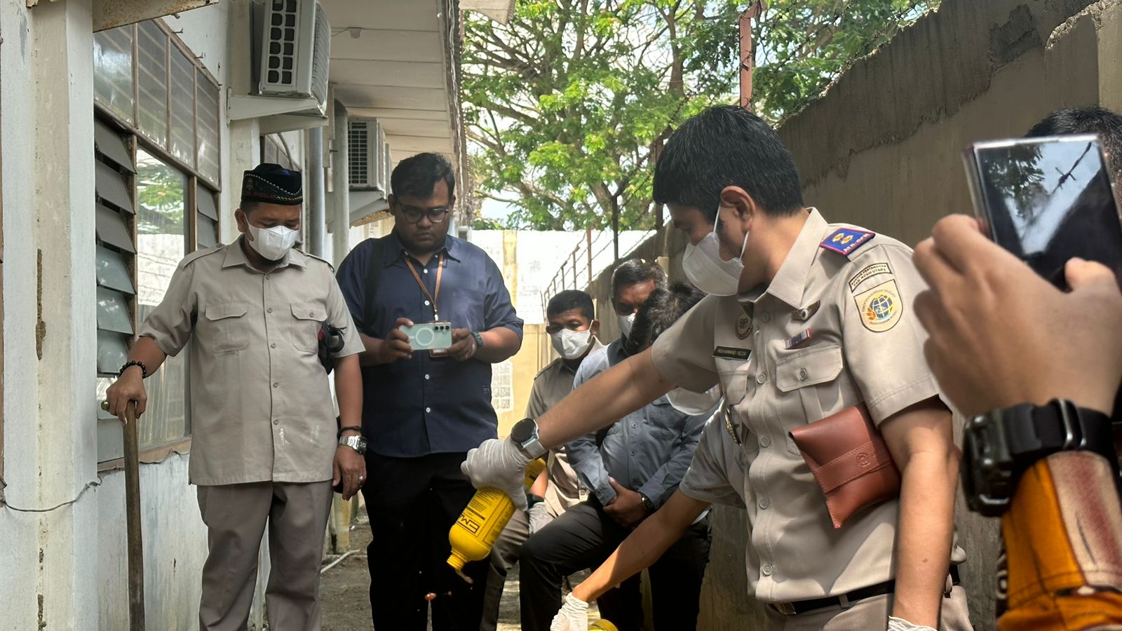 BAST ANRI Hadiri Pemusnahan Arsip Pascabanjir Kantor Pertanahan Kabupaten Aceh Utara