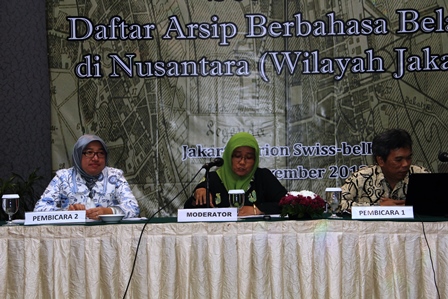 Direktorat Pengolan Arsip Laksanakan Sosialisasi Daftar Arsip Berbahasa Belanda di Nusantara (Wilay