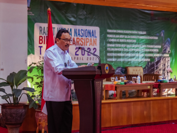 ANRI Selenggarakan Rapat Kerja Penguatan Lembaga Kearsipan Daerah Provinsi 2022