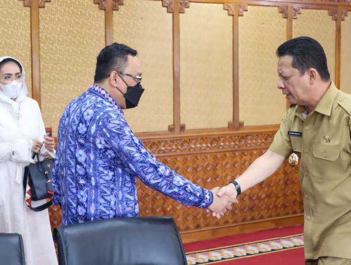 Kepala ANRI Bersama Duta Arsip Melakukan Audiensi dengan Pj Gubernur Aceh