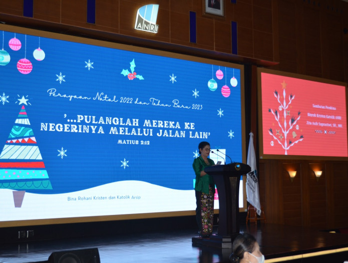Perayaan Natal 2022 dan Tahun Baru 2023 di ANRI