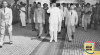 Arsip Foto Sukarno berjalan menuju Sitihinggil Keraton Yogya untuk melakukan pelantikan Presiden RIS.  Sumber : ANRI. Kempen GM I-591217