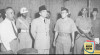 Presiden Sukarno melakukan kunjungan ke Asrama Rehabilitasi Tentara Pejuang di Sumenep, Madura. 10 Mei 1951.  Sumber : ANRI, Kementerian Penerangan No. 513370; 7-6-1; 513377.