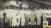 Delegasi Indonesia mendarat di Lapangan Udara Kemayoran, setelah melaporkan Hasil Perundingan Roem-Royen kepada Pemimpin Republik Indonesia yg diasingkan di Muntok, Bangka. 11 Mei 1949 Sumber: ANRI. IPPHOS No. 1076