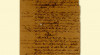 Surat dari penguasa sipil Bima kepada Gubernur di Makasar tentang pengiriman ‘Sappanhout’ (bahan cat kayu) ke Jawa melalui pelabuhan besar Sumbawa, Bima dan Sape,  8 April 1833