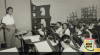 Orkes Studio Jakarta yang sedang berlatih di studio RRI Jakarta dipimpin oleh Syaiful Bahri. 22 Mei 1951. Sumber : ANRI, Kementerian Penerangan Wilayah Jakarta 1951 No. 334