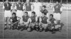 Potret pertandingan antara Persija melawan tim kesebelasan Mlada Jugoslavenska Reprezentacija (Yugoslavia Muda) yang sedang melakukan tur di Indonesia. Pertandingan di Lapangan Ikada 2 September 1953.