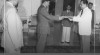 Mr. Anak Agung Gede Agung menerima surat jabatan sebagai Duta Besar RI untuk Belgia dari Presiden Sukarno pada 27 Oktober 1950.