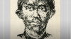 Sketsa wajah dr. Tjipto Mangoenkoesoemo yang lahir di Pecangaan, Jepara, Jawa Tengah, Tahun 1886 dan wafat di Jakarta, 8 Maret 1943.