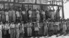 Suasana perayaan Hari Buruh 1955 di lapangan Medan Merdeka Selatan yang dihadiri antara lain oleh SOBSI dan Pemuda Demokrat. 1 Mei 1955.