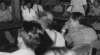 Foto Sri Paku Alam VIII sedang menyampaikan sambutan pada acara pertemuan dengan Bupati Gunung Kidul dan lurah serta pamongpraja di Kawedanan Semin. 30 Mei 1951.