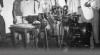 Foto Wakil Presiden Mohammad Hatta saat melihat pembuatan klise (plat master cetak) di Percetakan Negara, 14 Juni 1951.