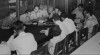 Potret Kepala Staf Angkatan Darat (KSAD) Kolonel A.H. Nasution saat melakukan konferensi pers pada 29 Juli 1952 di Markas Besar Angkatan Darat.