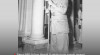 Foto Ketua BFO atau Majelis Permusyawaratan Federal Sultan Hamid II selaku tuan rumah resepsi penutupan Konferensi Inter Indonesia II sedang memberikan sambutan di Gedung Indonesia Serikat, 2 Agustus 1949.