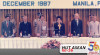 Foto pembukaan Pertemuan Ketiga Kepala Pemerintahan ASEAN di Manila pada tanggal 14 -15 Desember 1987. Konten ini merupakan edisi spesial dalam rangka HUT ASEAN ke 56.