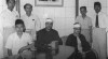 Foto Syaikh Abdul Basith Abdul Shamad dan Syaikh Muhammad Siddiq al-Minsyawi Qari dari Mesir saat ke Indonesia dan berkunjung untuk membacakan Quran secara on air di RRI, 15 November 1955.