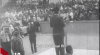 Cuplikan layar penyelenggaraan Festival Film Afrika Asia ke-3, yang dibuka oleh Presiden Sukarno bertempat di Istana Olahraga Gelora Bung Karno, Senayan Jakarta, 19 April 1964.